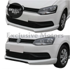 Volkswagen Polo Standard (2014-2017) – 2 Pieces Front Bumper Lip Body Kit