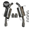 2007-2013 BMW E90 / E92 / E93 335IS Ss Exhaust Muffler wTips (N54/N55 Engines)