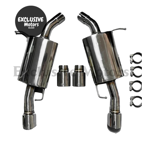 2007-2013 BMW E90 / E92 / E93 335IS Ss Exhaust Muffler wTips (N54/N55 Engines)