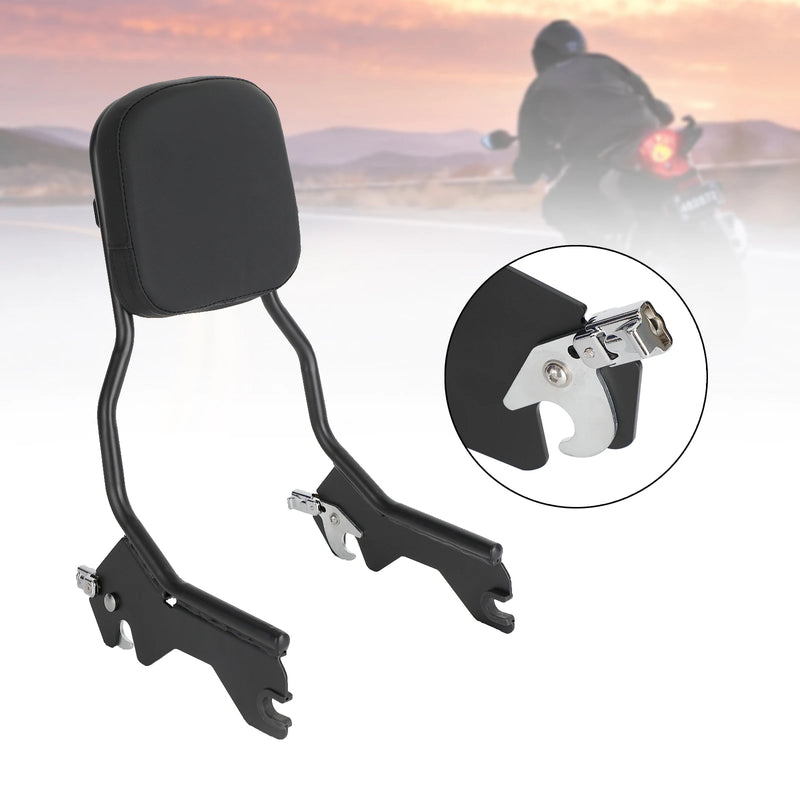 Powersports Pro Passenger Backrest Deluxe Heritage Classic Softail Slim FLSL 2018 2019 2020