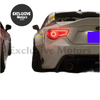 Subaru BRZ, Scion FR-S, Toyota GT86 L Style Rear Duckbill Spoiler (2013-2020)