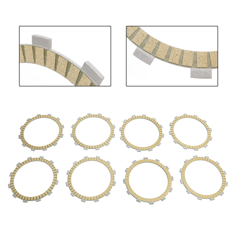 Powersports Pro Clutch Friction Plate Kit Set Kawasaki VN1500 Vulcan 1500 Classic 96-04