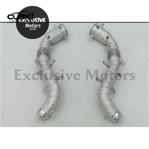 Mclaren 650S / 600LT / P1 MP4 12C 2013-2019 Stainless Steel car Exhaust Modification system High Performance Exhaust Downpipe