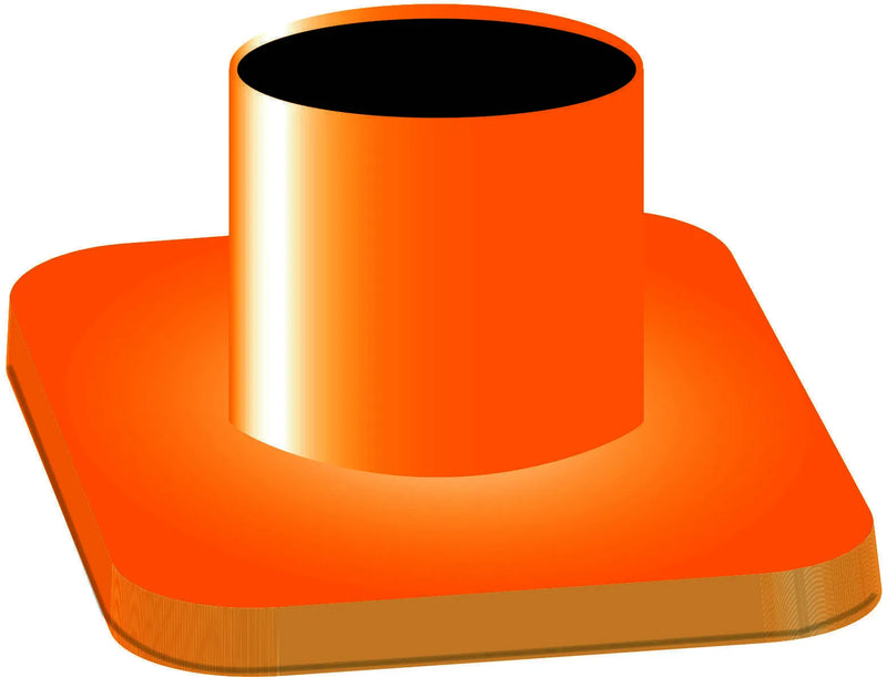 Roadsafe Bottle Jack Ram Top Plate - Flat