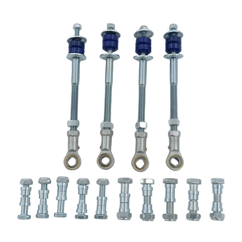 Swaybar Link Front+Rear Extended Threaded Fit Nissan Patrol GQ Y60 Ford Maverick DA Jeep Wrangler TJ — image 3