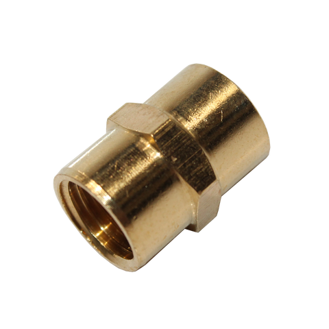 SP Tools Air Fitting - 1/4"M x 1/4"F Hex Socket - Brass