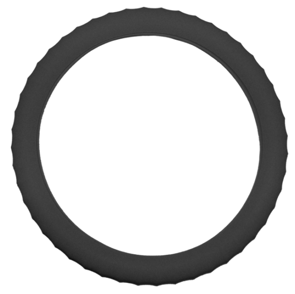 Autotecnica Fluro Silicone Steering Wheel Covers - Black