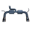 Injen Dual Axle-Back Exhaust System (Wrangler JK 07-18) - Black