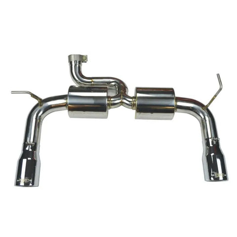 Injen Dual Exhaust Axle-Back System (Wrangler JK 07-18)