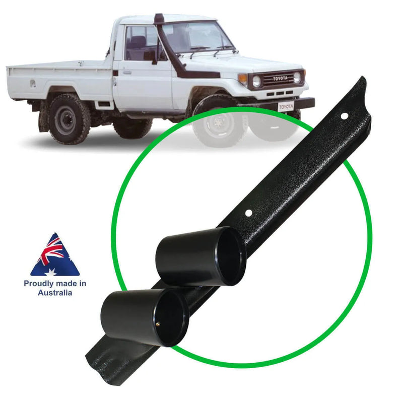 SAAS Gauge Pillar Pod - Two gauge - (Landcruiser 75 Series Ute 1985-1999) — fits Toyota Landcruiser 75 Series