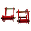 2' Rear Leaf Extended Double G Shackle Leveling Lift Kit Fit LDV T60 Holden Colorado RG Isuzu Dmax — image 2