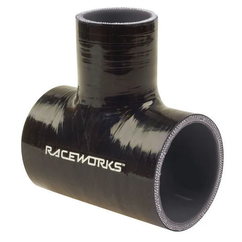 Raceworks Hose Tee 2.25" ID1.5" Spout