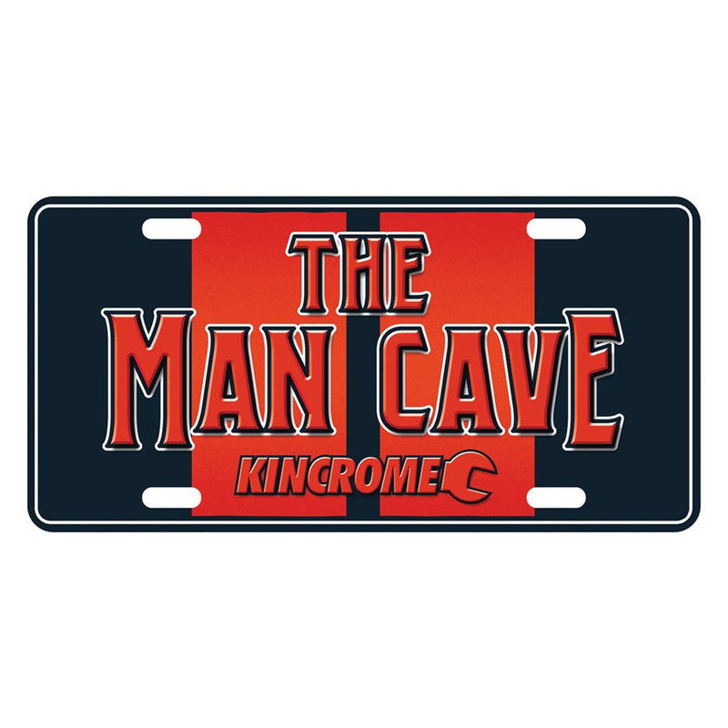 Kincrome Man Cave Number Plate Sign N&O SIGN25