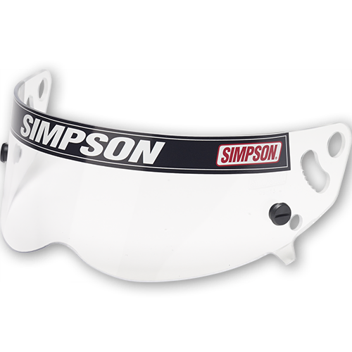 Simpson Racing Helmet Replacement Shields - Clear - Shark and Vudo