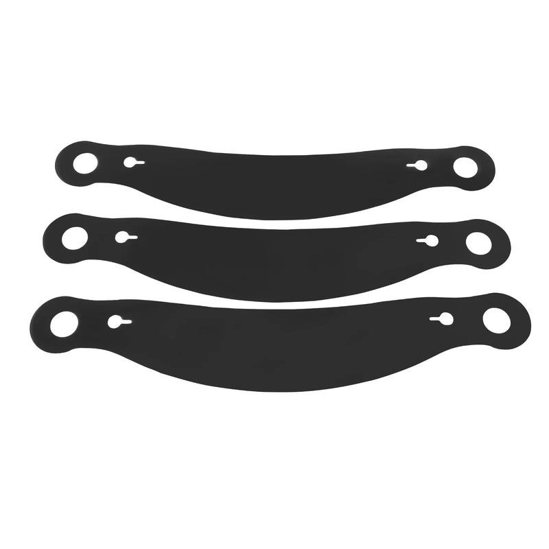 Simpson Racing X Stack Shark T-Offs Smoke 2 Mil - Fits Speedway Shark and SD1 Helmets