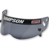 Simpson Racing Helmet Replacement Shields - Smoke - X Bandit Diamondback Skull and RX