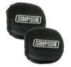 Simpson Racing 2021G YXZ Door Latch Pads Black/Grey pair