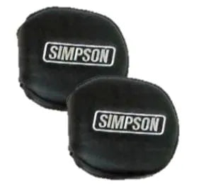 Simpson Racing 2021G YXZ Door Latch Pads Black/Grey pair
