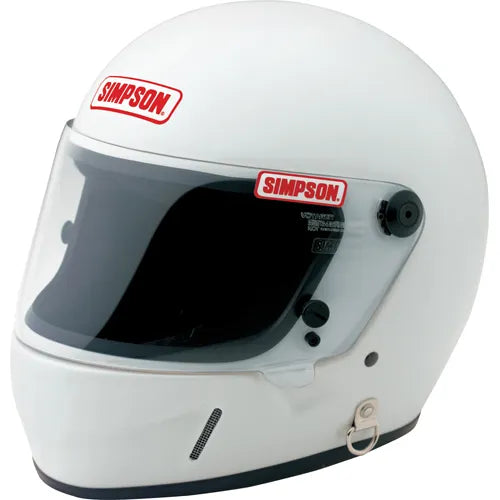 Simpson Racing Memorabilia Autograph Helmet - White