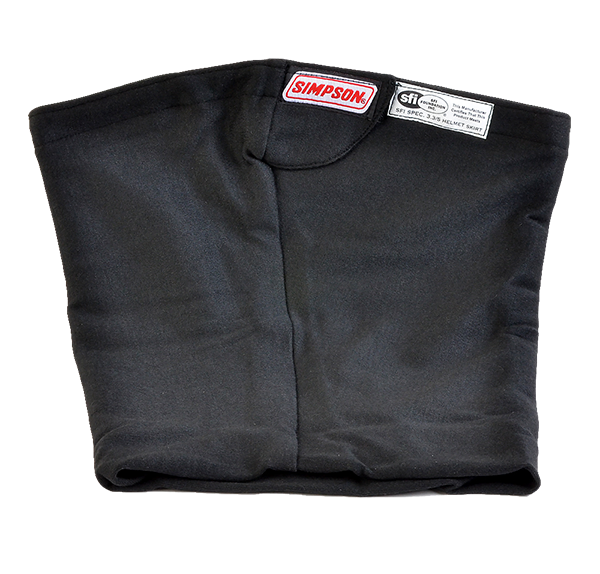 Simpson Racing Carbon Helmet Skirt - Contoured