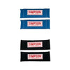 Simpson Racing 23020BK Nomex Harness Pads - Harness Pads