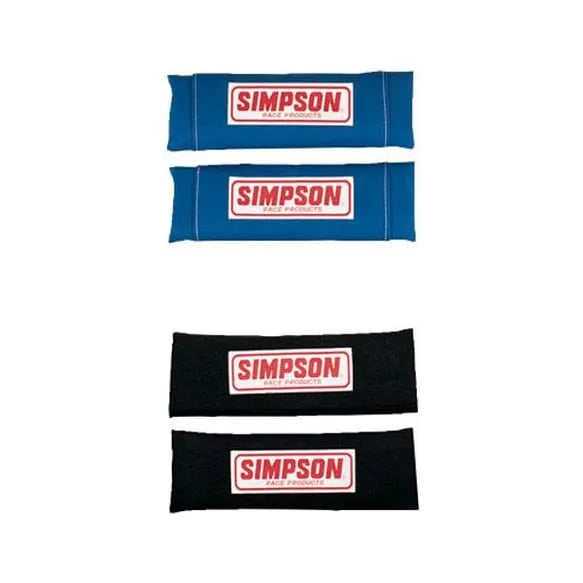 Simpson Racing 23020BK Nomex Harness Pads - Harness Pads