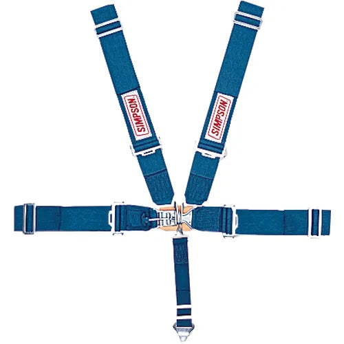 Simpson Racing 29064BK STD. Latch & Link 5pt. Harness -