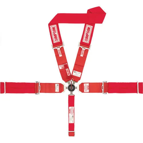 Simpson Racing Drag Camlock Harness - Platinum