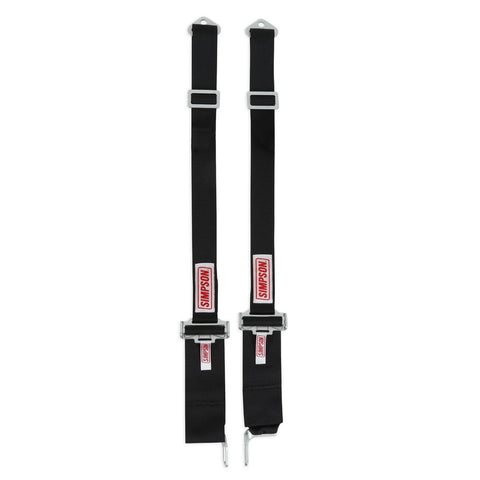 Simpson Racing Latch and Link Shoulder Harnesses - Compatible with SFI 38.1 Head and Neck restraint.