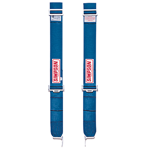 Simpson Racing Shoulder Harnesses - Black