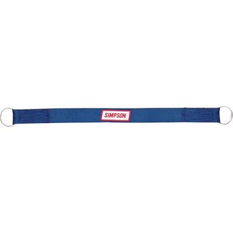 Simpson Racing Axle Straps - 15FT Tow Strap - Black