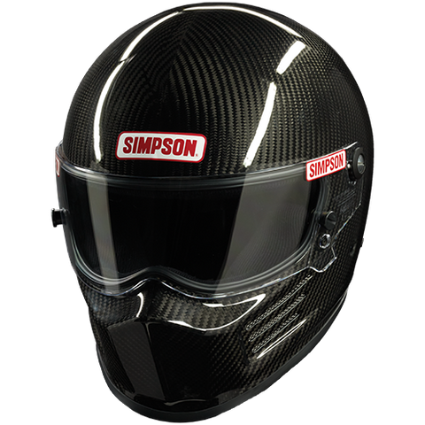 Simpson Racing SA2020 Carbon Bandit Racing Helmet - 1X Small - Carbon Fiber (image 2)