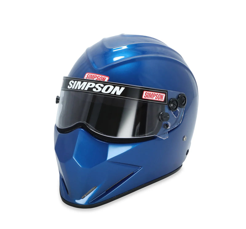Simpson Racing SA2020 Diamondback Racing Helmet - 7.25 - Blue