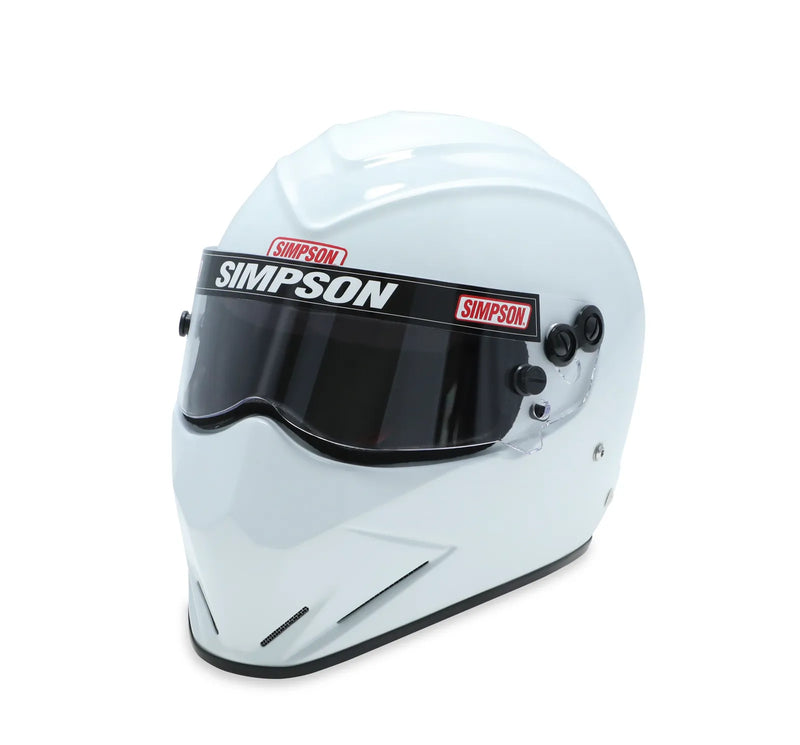 Simpson Racing SA2020 Diamondback Racing Helmet - 7.125 - White