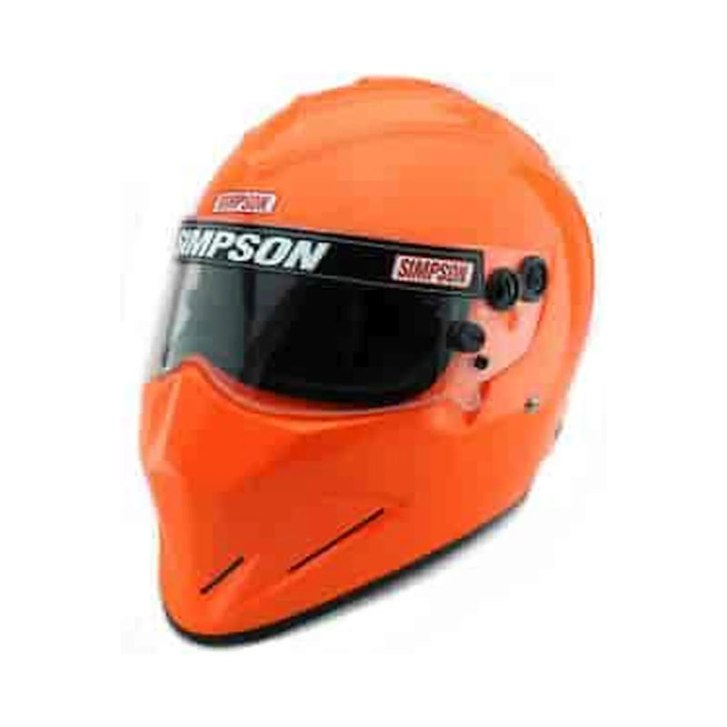 Simpson Racing SA2020 Diamondback Racing Helmet - 7 3/8 - Safety Orange