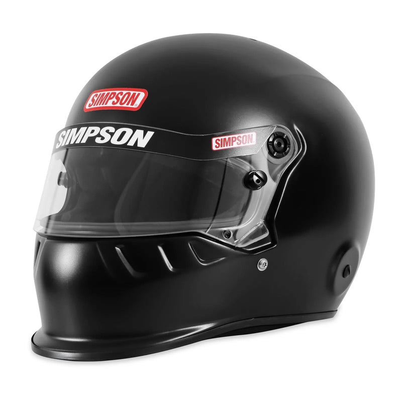 Simpson Racing SD1 Helmet - M - Matte Black