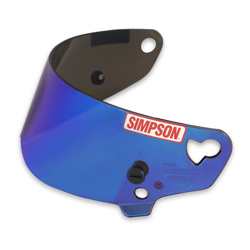 Simpson Racing 89402 Helmet Replacement Shields - Iridium