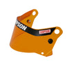 Simpson Racing SD1 Helmet Replacement Shield Antifog/Scratch -Amber Shield for the SD1 Helmet