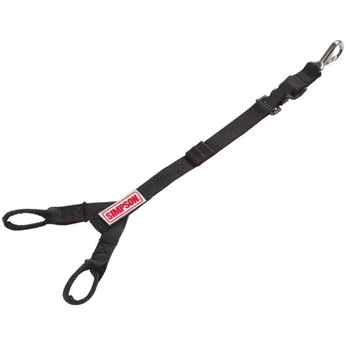 Simpson Racing Hybrid X Chin Straps - Center Ring Strap