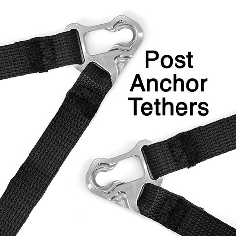 Simpson Racing Hybrid Sport - D-Ring Anchors w/ Quick Release Tether - Small