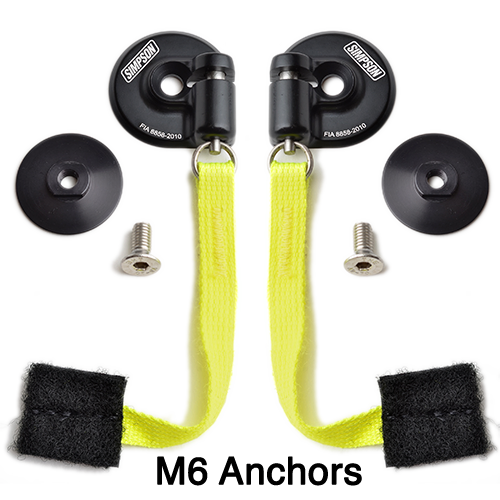 Simpson Racing Hybrid Youth Sport - Youth - Standard Quick Release and D-Ring Anchors