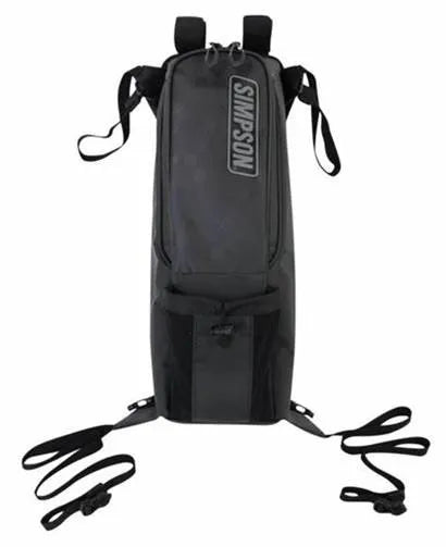 Simpson Racing UTV Bag - Black w/ Gray logo