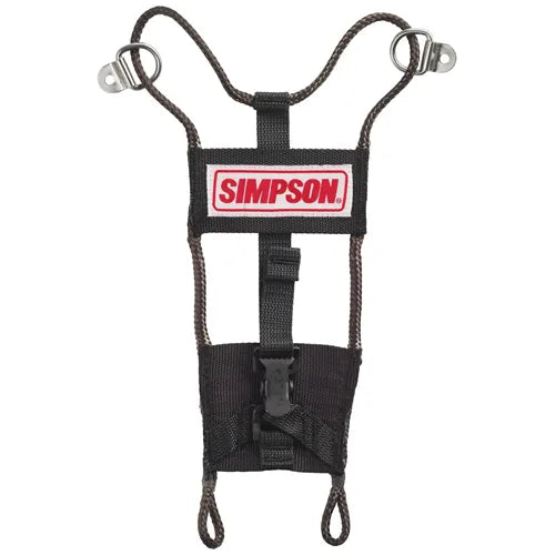 Simpson Racing Hybrid X Chin Straps - Double Strap "W"