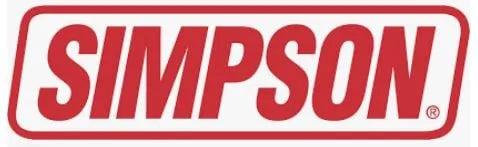Simpson Racing STICKER LARGE