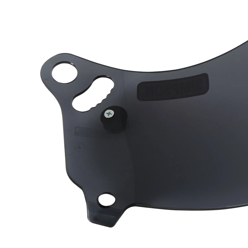 Simpson Racing Helmet Replacement Shields Youth - Dark Smoke - Viper