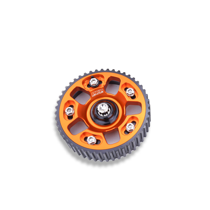 Platinum Racing Products Adjustable STEEL OUTER Cam Gears to suit 1JZ / 2JZ One Cam Gear / Orange / Add Billet Reta...