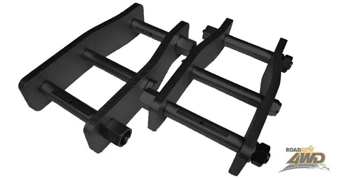 Roadsafe Extended Shackles - Pair (Hilux KUN 2005-15) — fits Toyota Hilux An10 An20 An30 Series