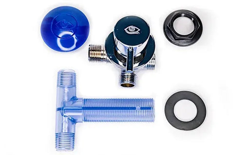 Topargee SHOWERMI$ER Chrome In-Wall No Mixer