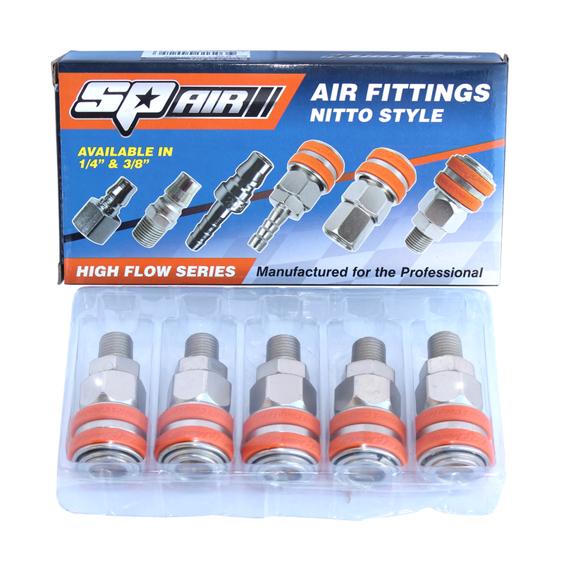 SP Tools Air Tool Fitting - Coupler Male Thread 1/4"