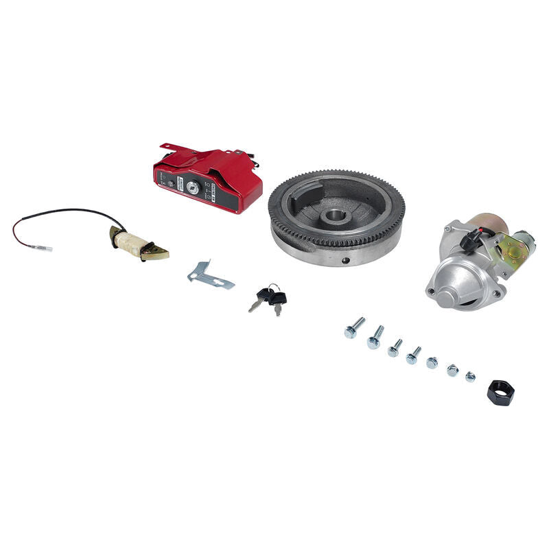 Fit For Honda GX340 GX390 188F 11HP 13HP Engine Electric Starter Motor Flywheel Kit